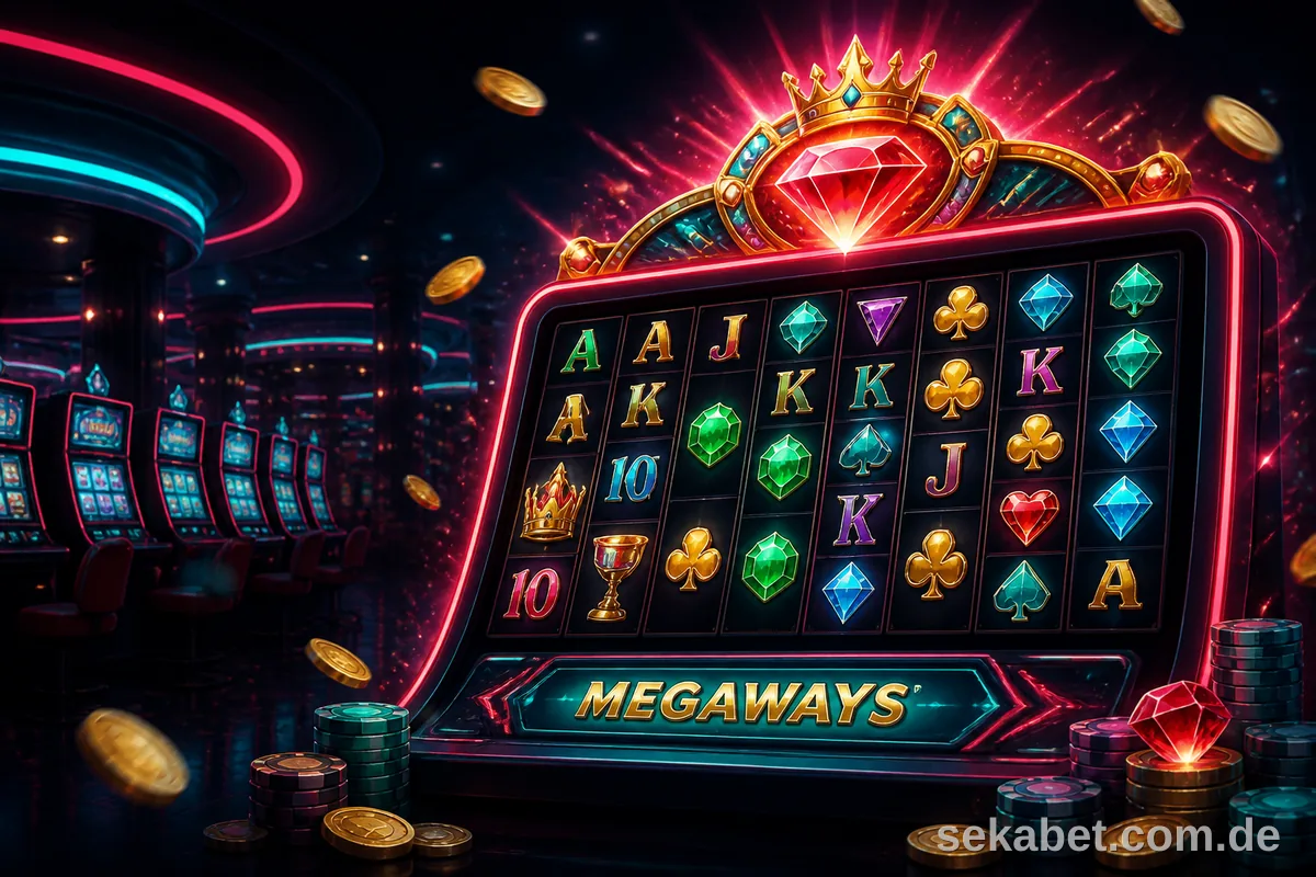 Sekabet slot jackpot ve megaways görseli